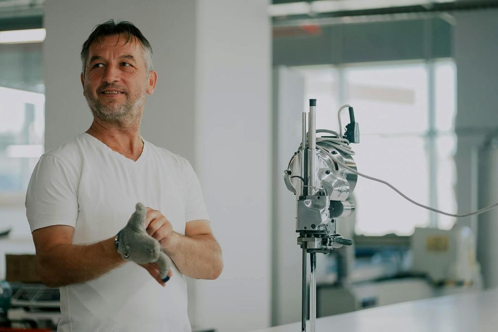 Portrait of manufacturing specialist